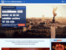 Tablet Screenshot of bordeauxreservation.fr